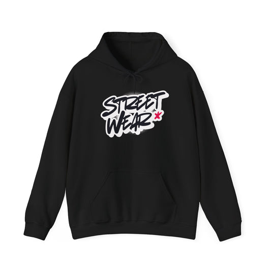 Street Wear Hoodie | Urban Graphic Pullover with “Street Wear” Script