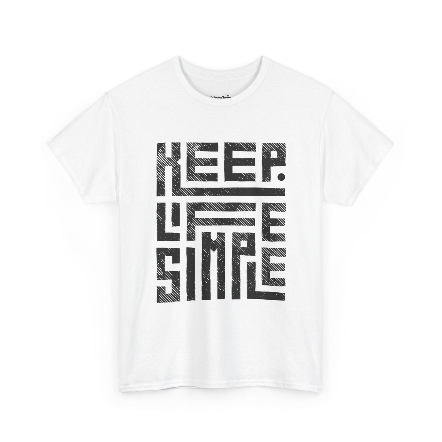 Unisex Keep Life Simple | Minimalist Inspirational Tee