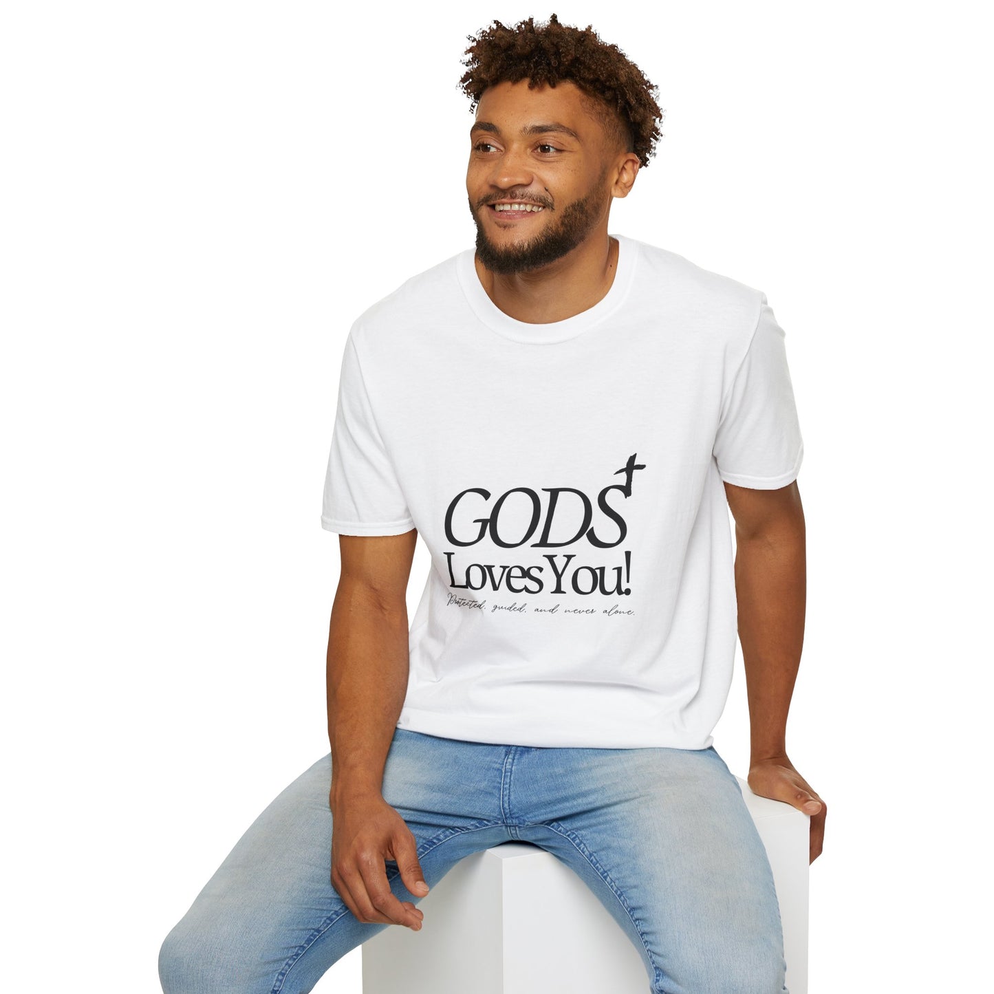 Inspirational Christian Faith | Tee with Cross