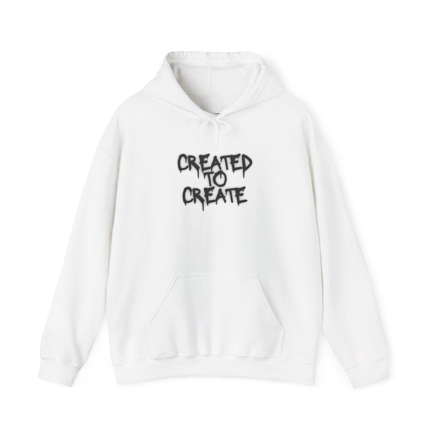 Created to Create Hoodie | Inspirational Artist Graphic Hoodie