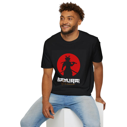 Unisex Samurai Silhouette | Red Sun Streetwear Tee