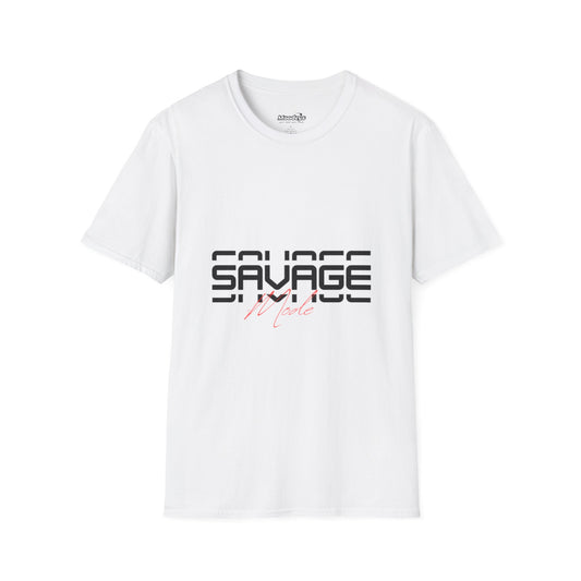 SAVAGE Statement Tee — Minimal Streetwear Cotton Crew