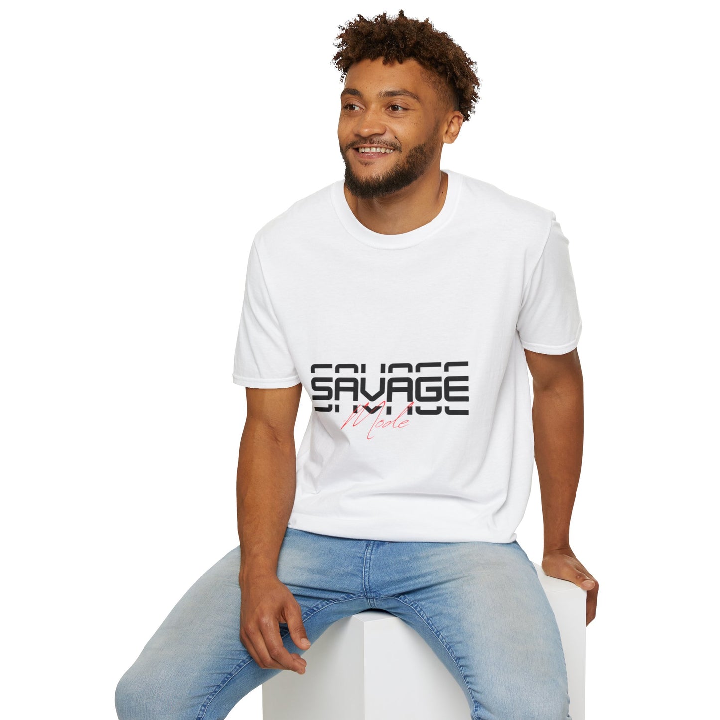 SAVAGE Statement Tee | Minimal Streetwear Cotton Crew