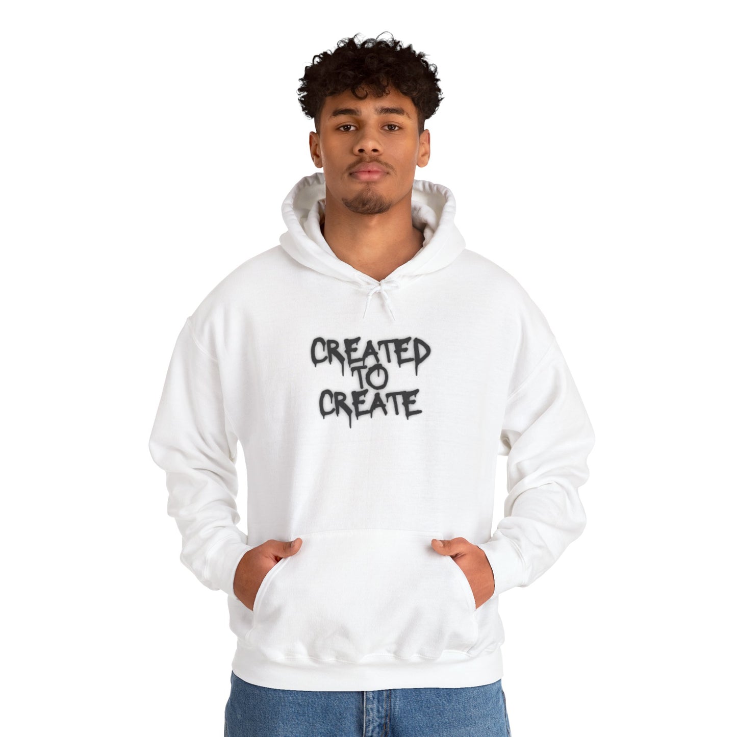 Created to Create Hoodie | Inspirational Artist Graphic Hoodie