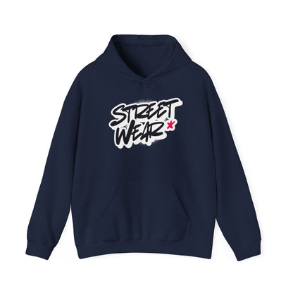 Street Wear Hoodie | Urban Graphic Pullover with “Street Wear” Script