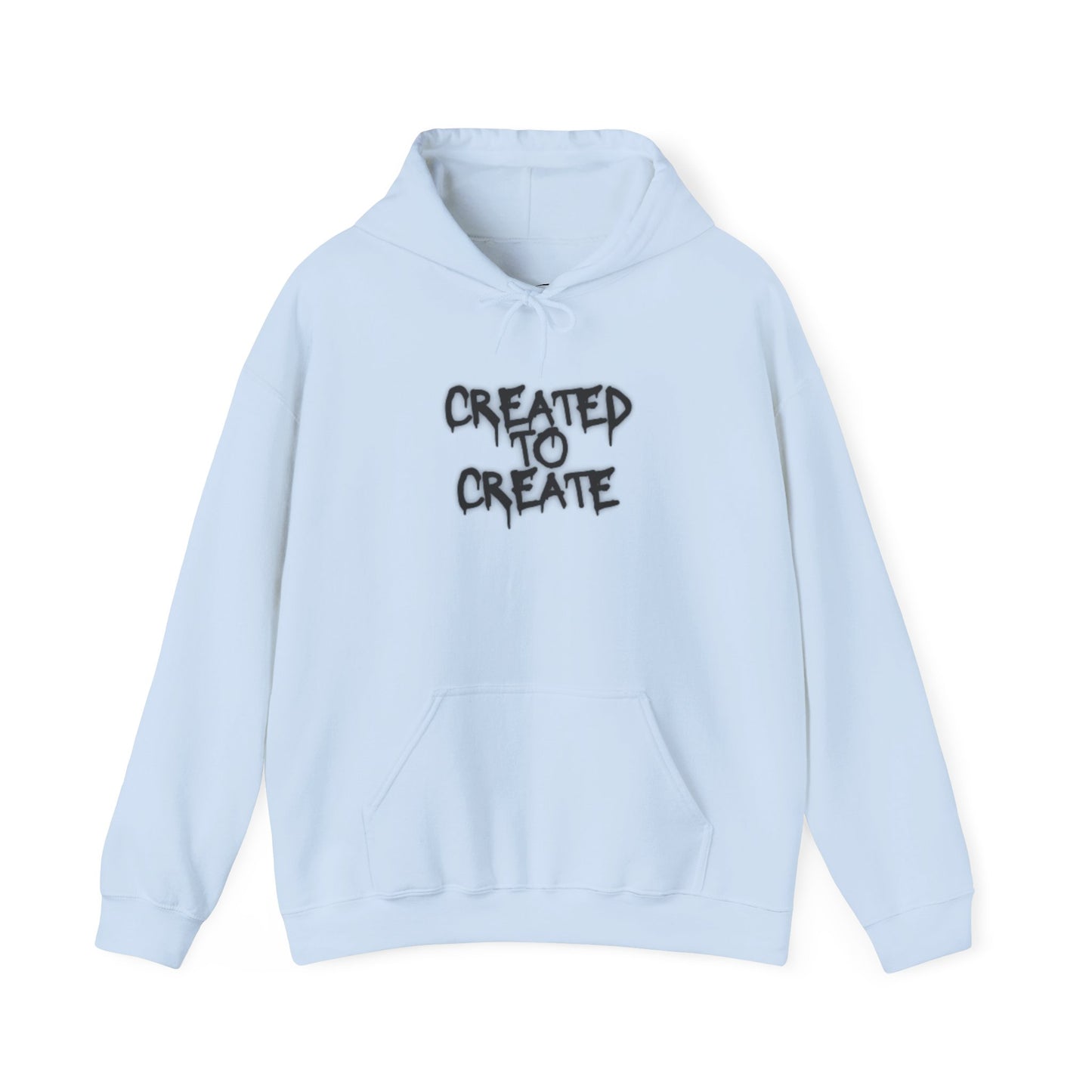 Created to Create Hoodie | Inspirational Artist Graphic Hoodie