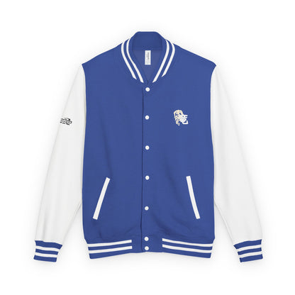 Dragon Graphic Letterman Jacket | Varsity Streetwear with Back Dragon Art