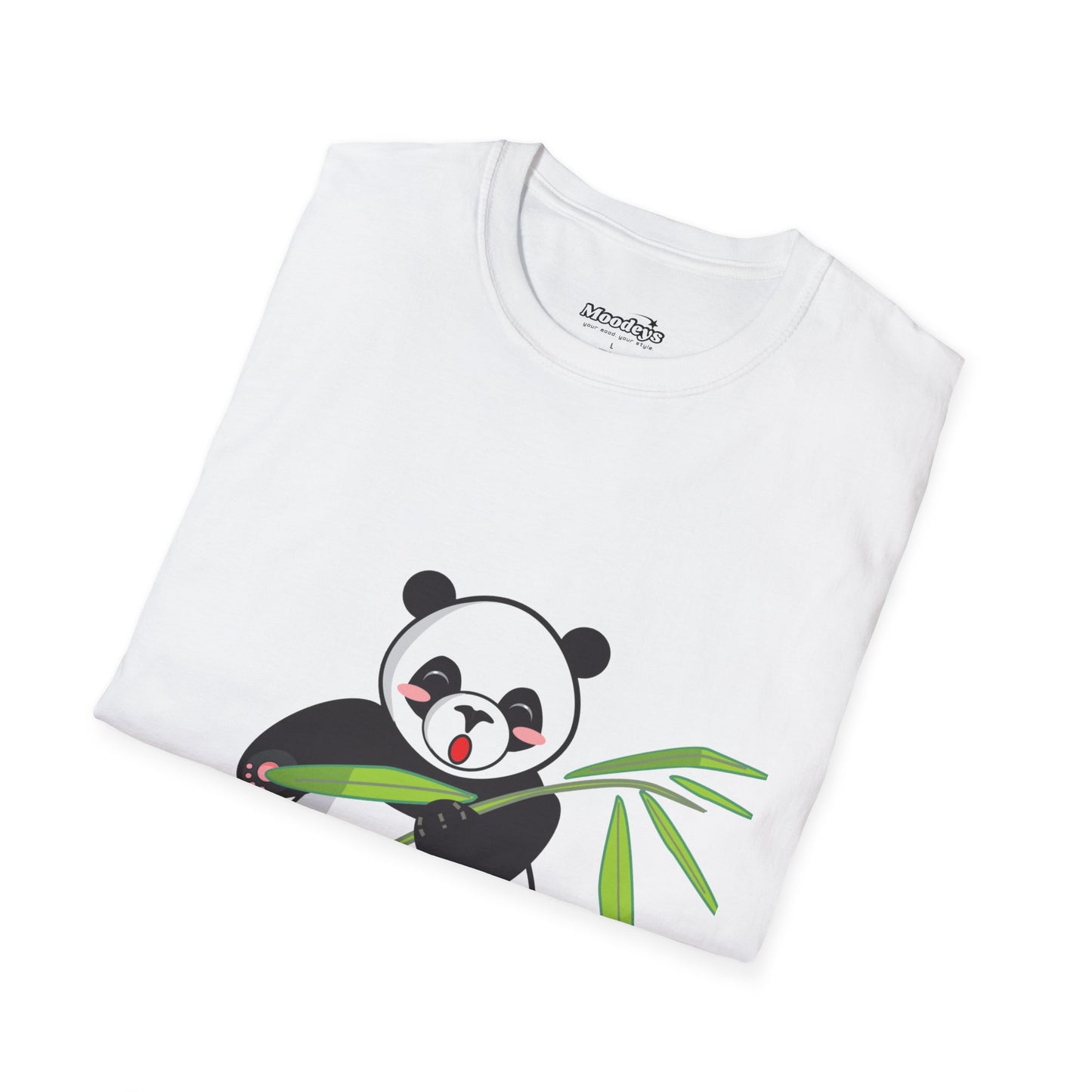 Panda Bliss Tee | Cute Bamboo Panda Cotton T-Shirt for Girls