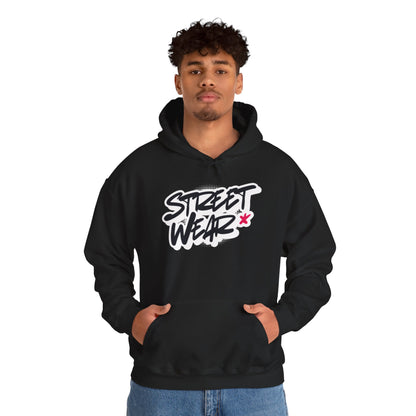 Street Wear Hoodie | Urban Graphic Pullover with “Street Wear” Script