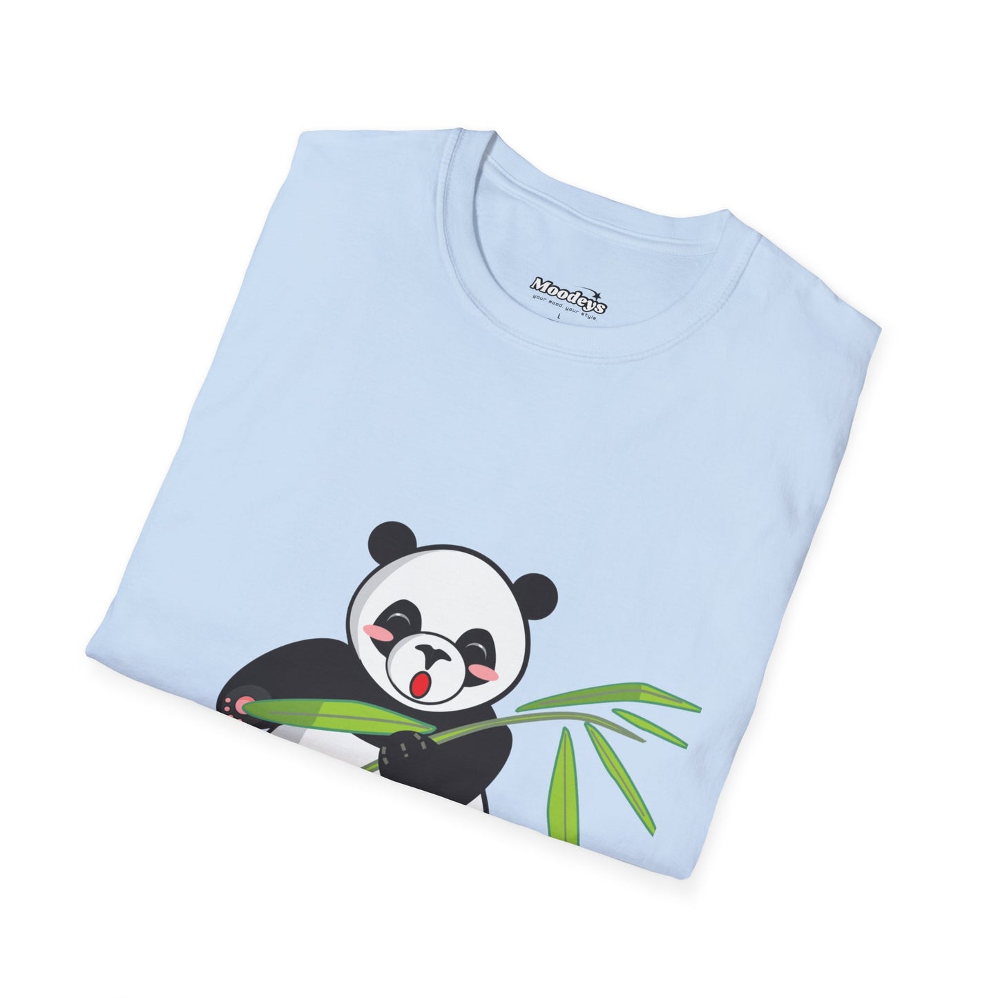 Panda Bliss Tee | Cute Bamboo Panda Cotton T-Shirt for Girls