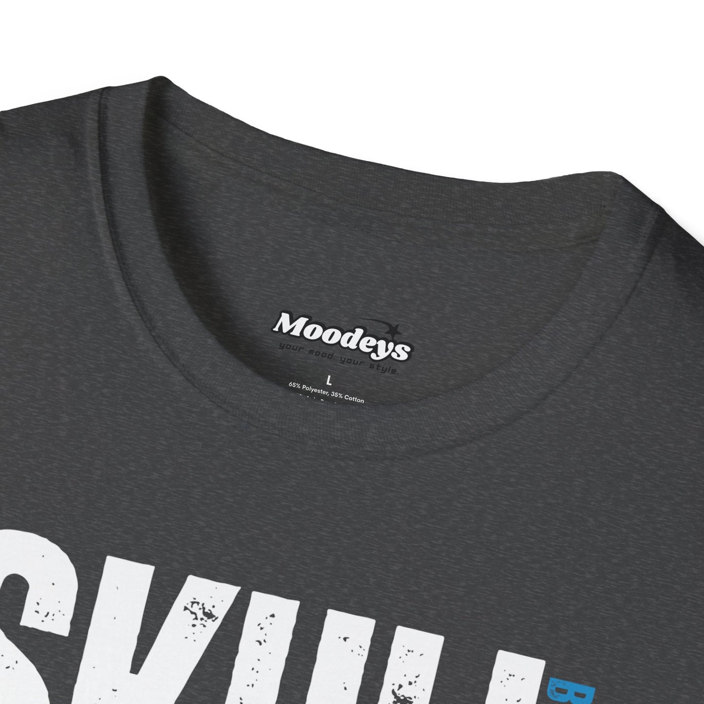 Blue Flame Skull Tee Streetwear | Graphic Cotton T-Shirt for Men & Women