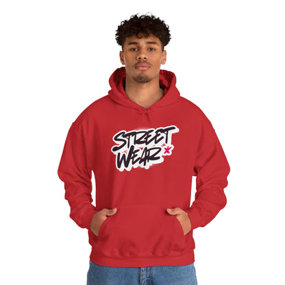 Street Wear Hoodie | Urban Graphic Pullover with “Street Wear” Script