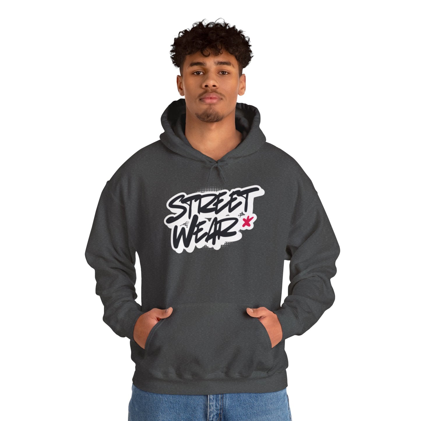 Street Wear Hoodie | Urban Graphic Pullover with “Street Wear” Script