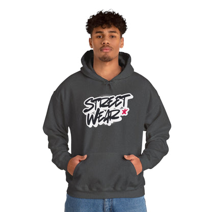 Street Wear Hoodie | Urban Graphic Pullover with “Street Wear” Script