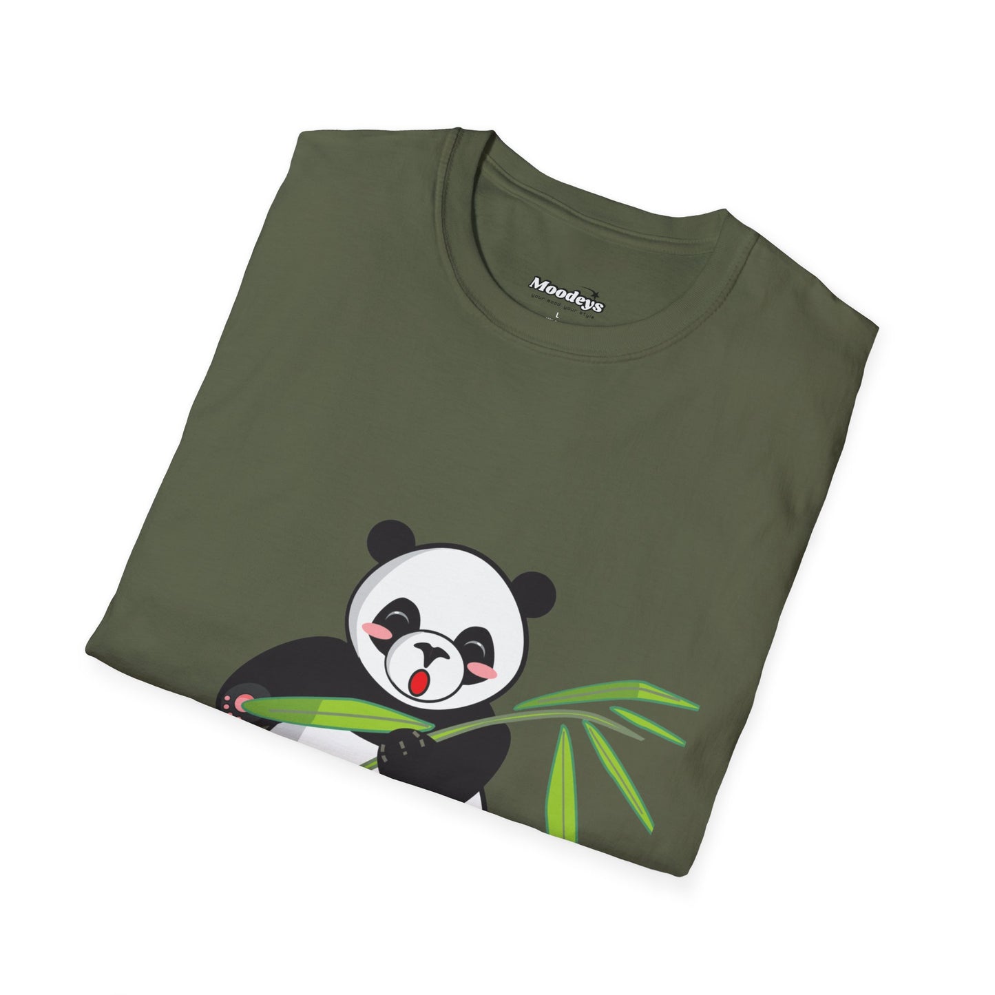 Panda Bliss Tee | Cute Bamboo Panda Cotton T-Shirt for Girls