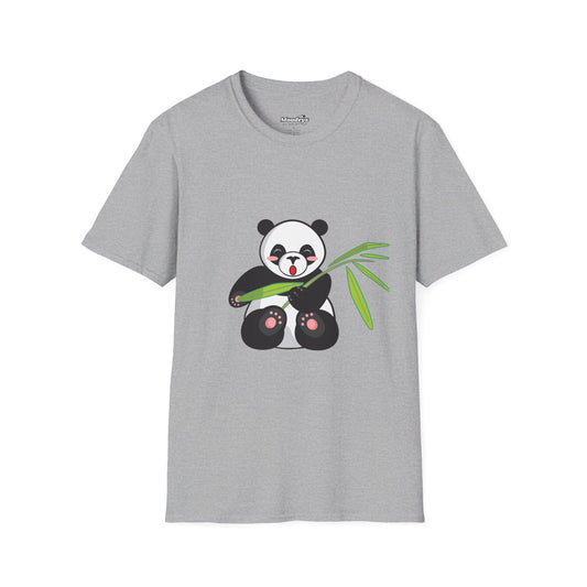 Panda Bliss Tee — Cute Bamboo Panda Cotton T-Shirt for Girls
