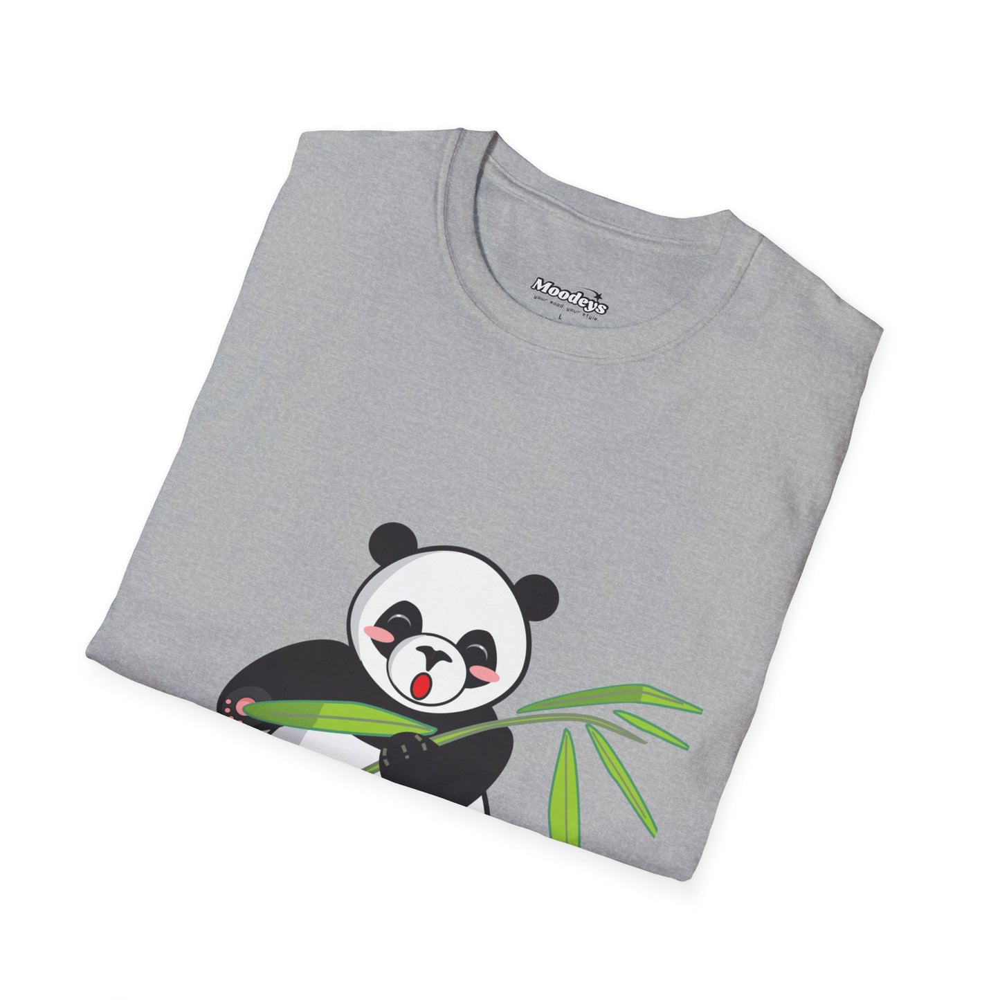 Panda Bliss Tee | Cute Bamboo Panda Cotton T-Shirt for Girls