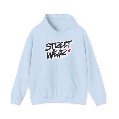 Street Wear Hoodie | Urban Graphic Pullover with “Street Wear” Script