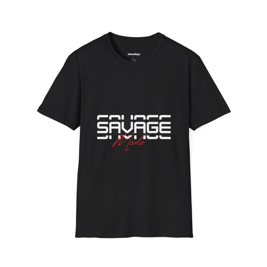 SAVAGE Statement Tee — Minimal Streetwear Cotton Crew