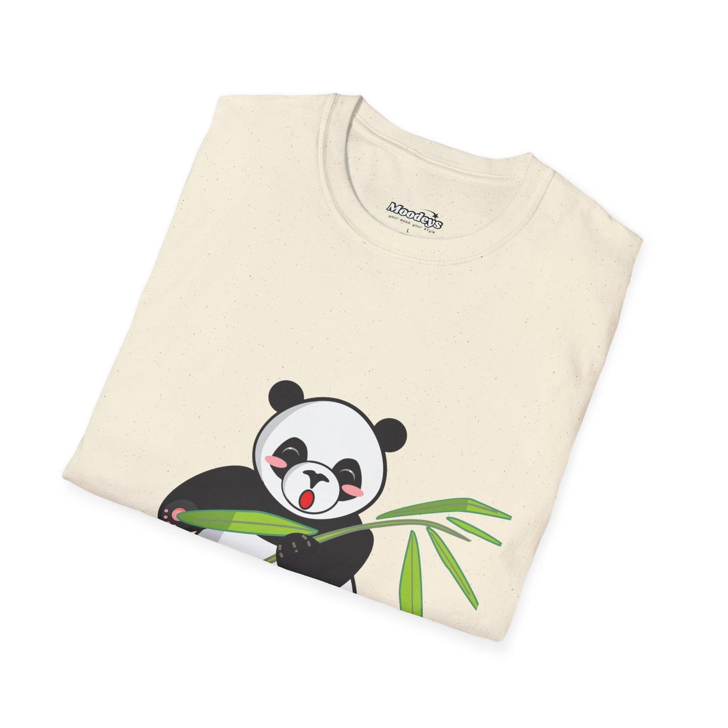 Panda Bliss Tee | Cute Bamboo Panda Cotton T-Shirt for Girls