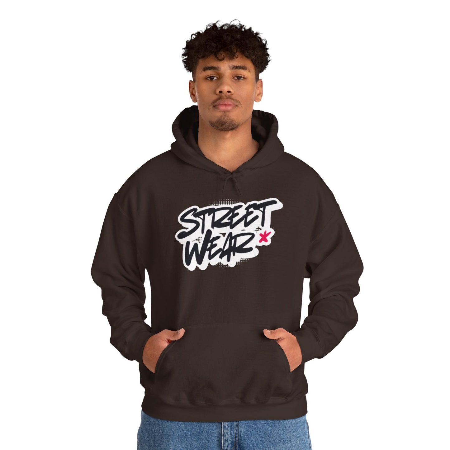 Street Wear Hoodie | Urban Graphic Pullover with “Street Wear” Script