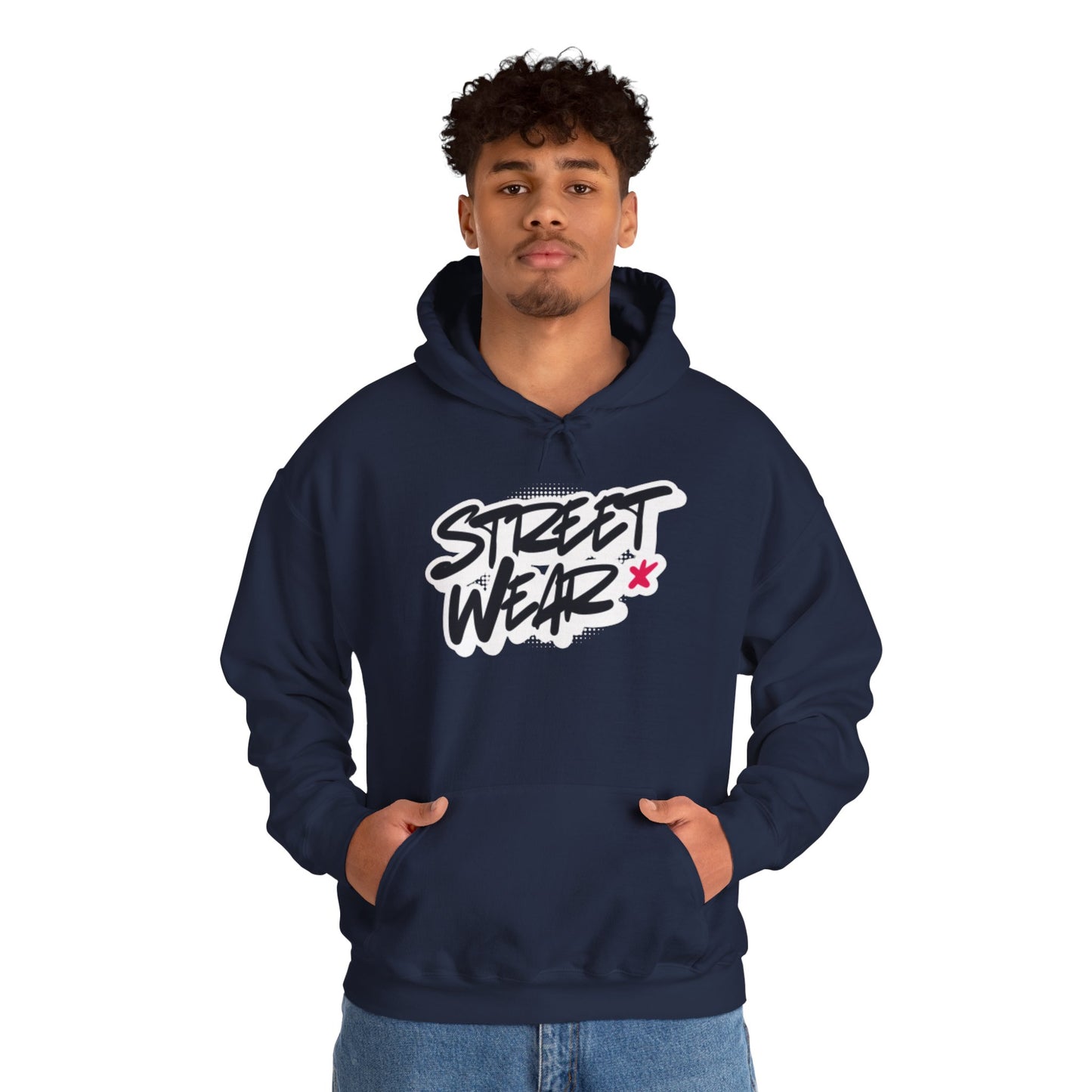Street Wear Hoodie | Urban Graphic Pullover with “Street Wear” Script