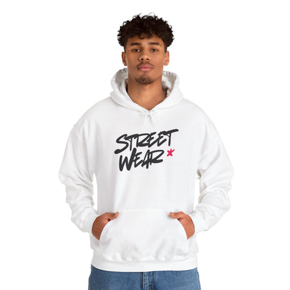 Street Wear Hoodie | Urban Graphic Pullover with “Street Wear” Script