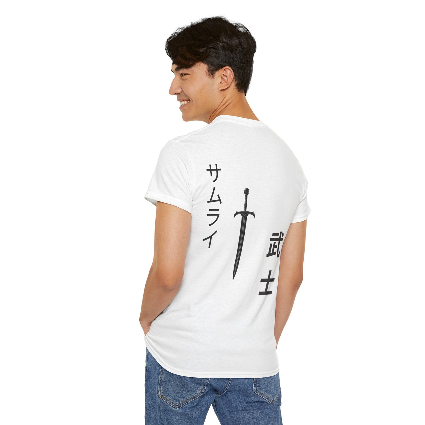 Unisex Samurai Katana Tee | Red Sun Japanese Streetwear Shirt