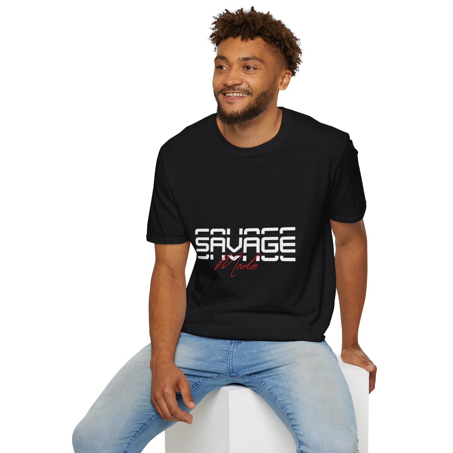 SAVAGE Statement Tee | Minimal Streetwear Cotton Crew